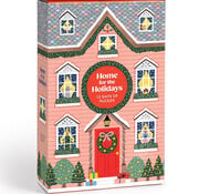 Galison Galison 12 Days of Puzzles Home for the Holidays Advent Calendar Puzzle 500pcs (12 x 42pcs)