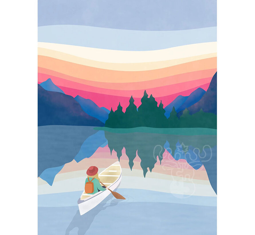 Villager Sunrise Paddle Puzzle 1000pcs