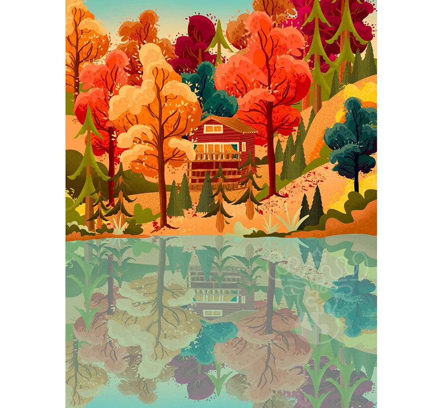 Villager Muskoka Leaves Puzzle 500pcs