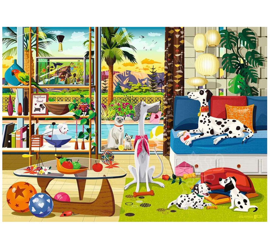 Ravensburger Pets of Palm Springs Puzzle 500pcs