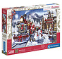 Clementoni Train Station with Snowmen Puzzle 500pcs - ORIGINAL BOX SIZE