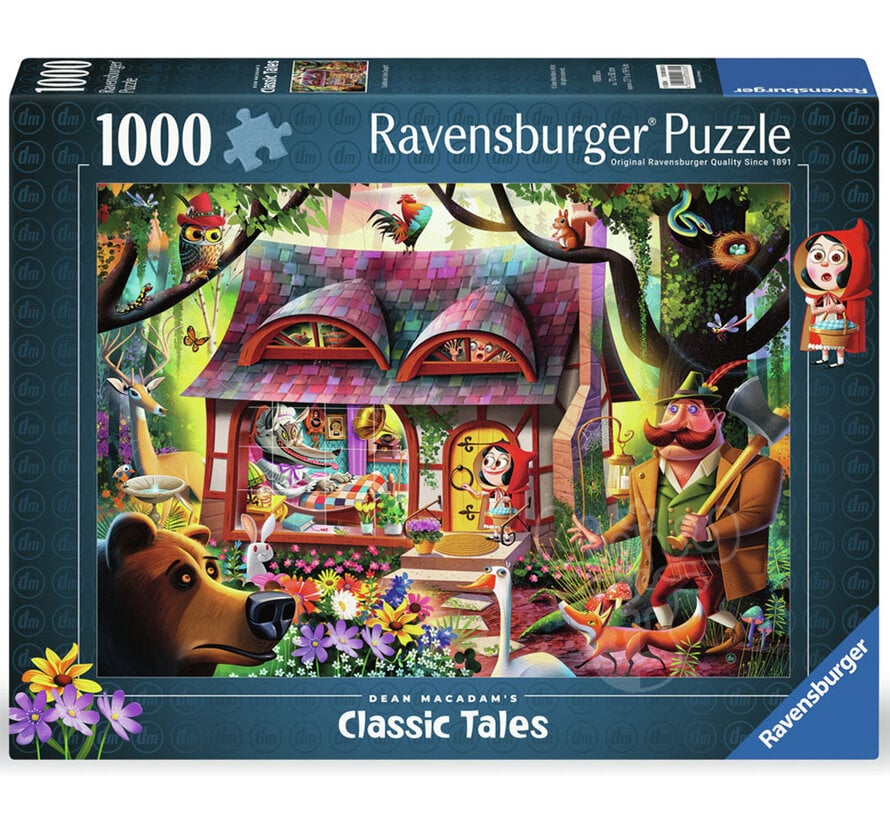 Ravensburger MacAdam: Come In, Red Riding Hood Puzzle 1000pcs