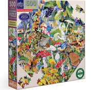 EeBoo eeBoo Poisonous Mushrooms Octagon Puzzle 500pcs