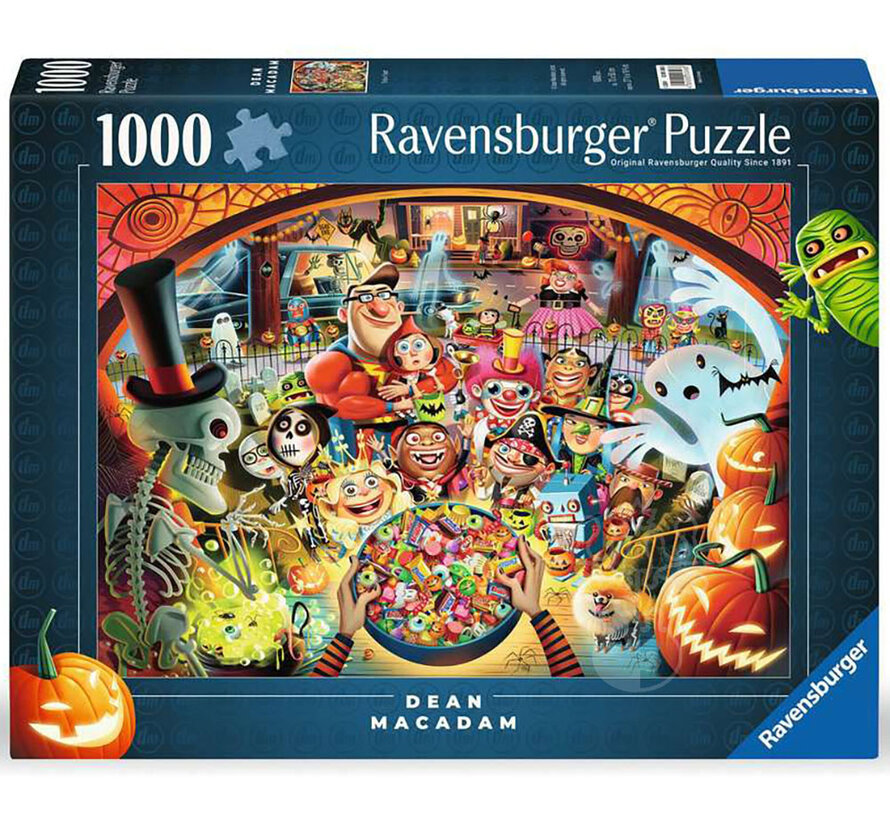 Ravensburger Dean MacAdam: Trick or Treat Puzzle 1000pcs