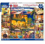 White Mountain White Mountain Hollywood Murder-Mystery Puzzle 1000pcs