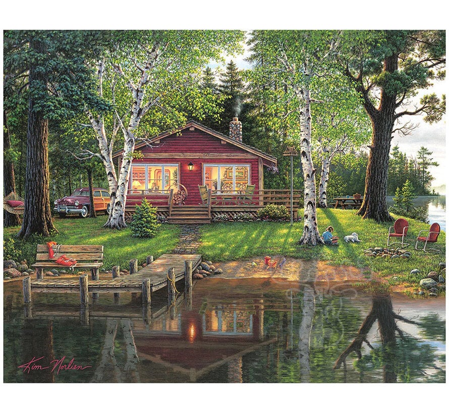 White Mountain Simpler Times - Seek & Find Puzzle 1000pcs