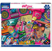 White Mountain White Mountain 80s Girl Puzzle 1000pcs