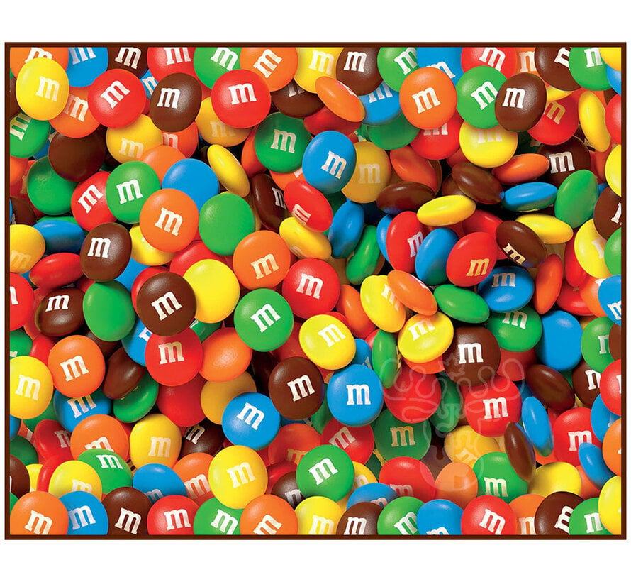 White Mountain M&M’s Lentil Puzzle 1000pcs