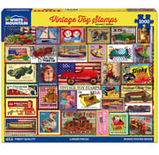 White Mountain White Mountain Vintage Toy Stamps Puzzle 1000pcs