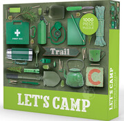 Gibbs Smith FINAL SALE Gibbs Smith Day Let's Camp Puzzle 1000pcs