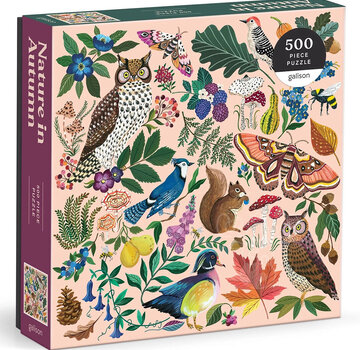 Galison Galison Nature in Autumn Puzzle 500pcs