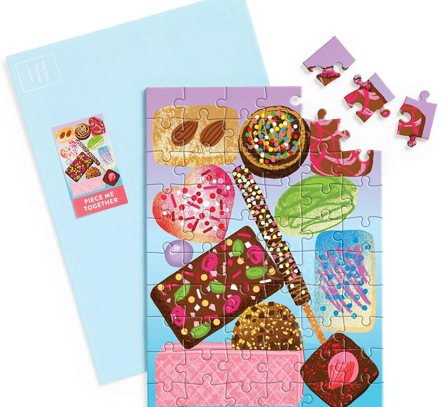 Galison Sweets for the Sweet Greeting Card Puzzle 60pcs