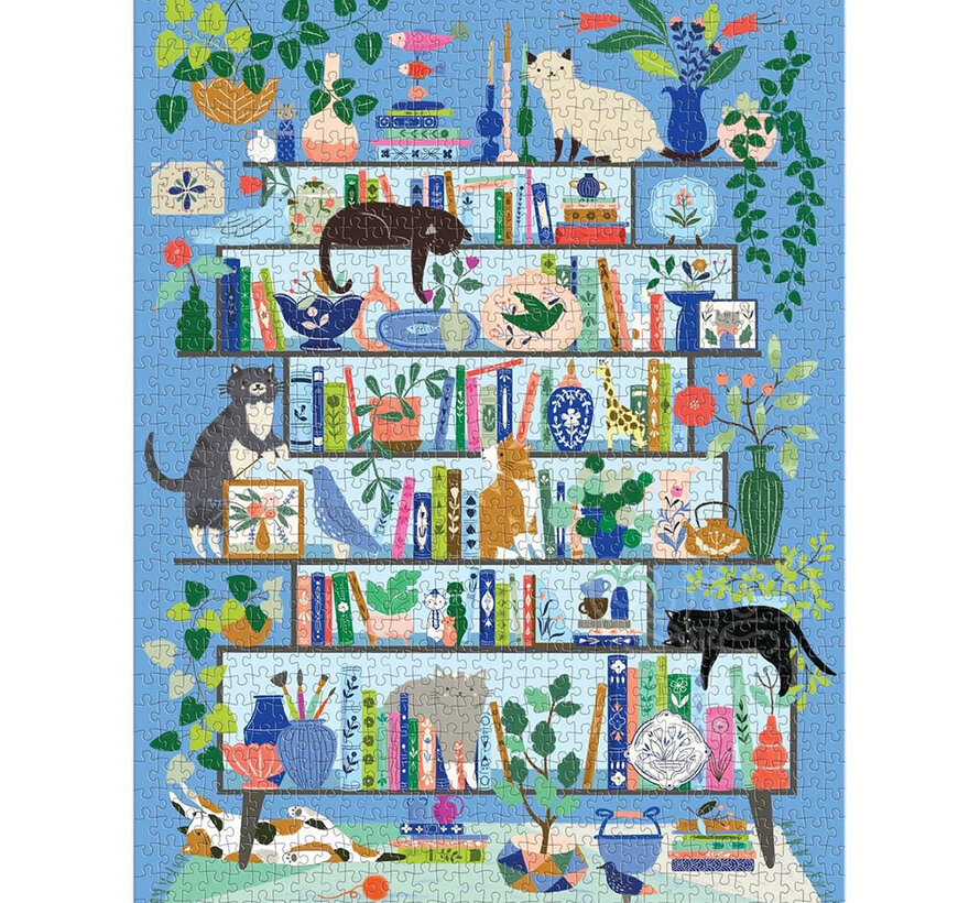 Galison Purrfect Nook Puzzle 1000pcs