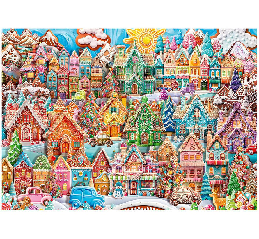 Ravensburger Christmas Cookie Village: Puzzle 1000pcs