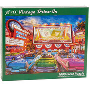 Vermont Christmas Company Vermont Christmas Co. Vintage Drive-In Puzzle 1000pcs
