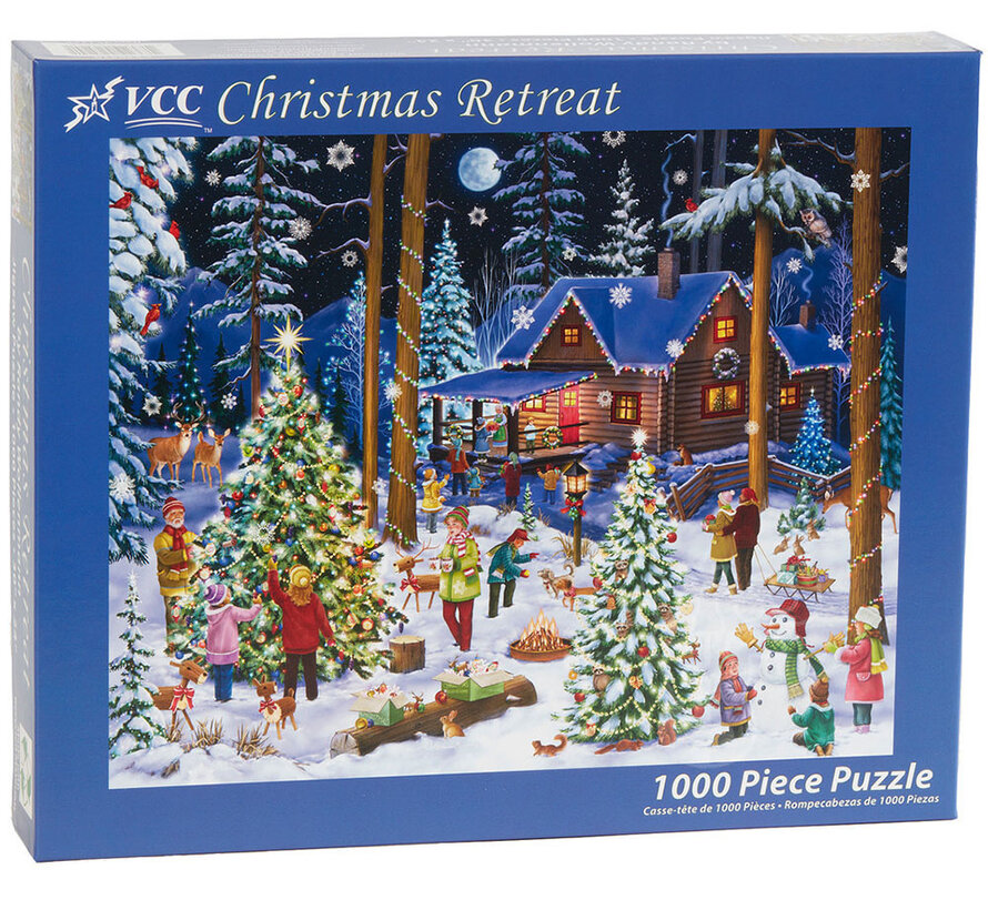 Vermont Christmas Co. Christmas Retreat Puzzle 1000pcs