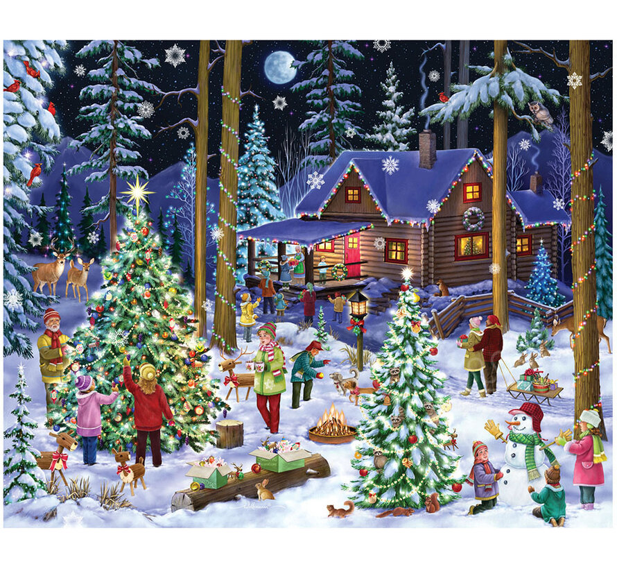 Vermont Christmas Co. Christmas Retreat Puzzle 1000pcs