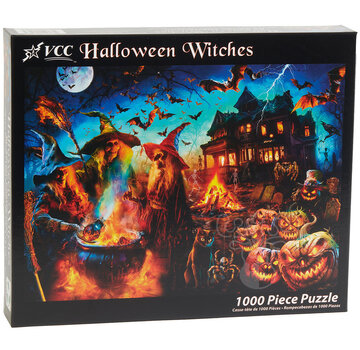 Vermont Christmas Company Vermont Christmas Co. Halloween Witches Puzzle 1000pcs
