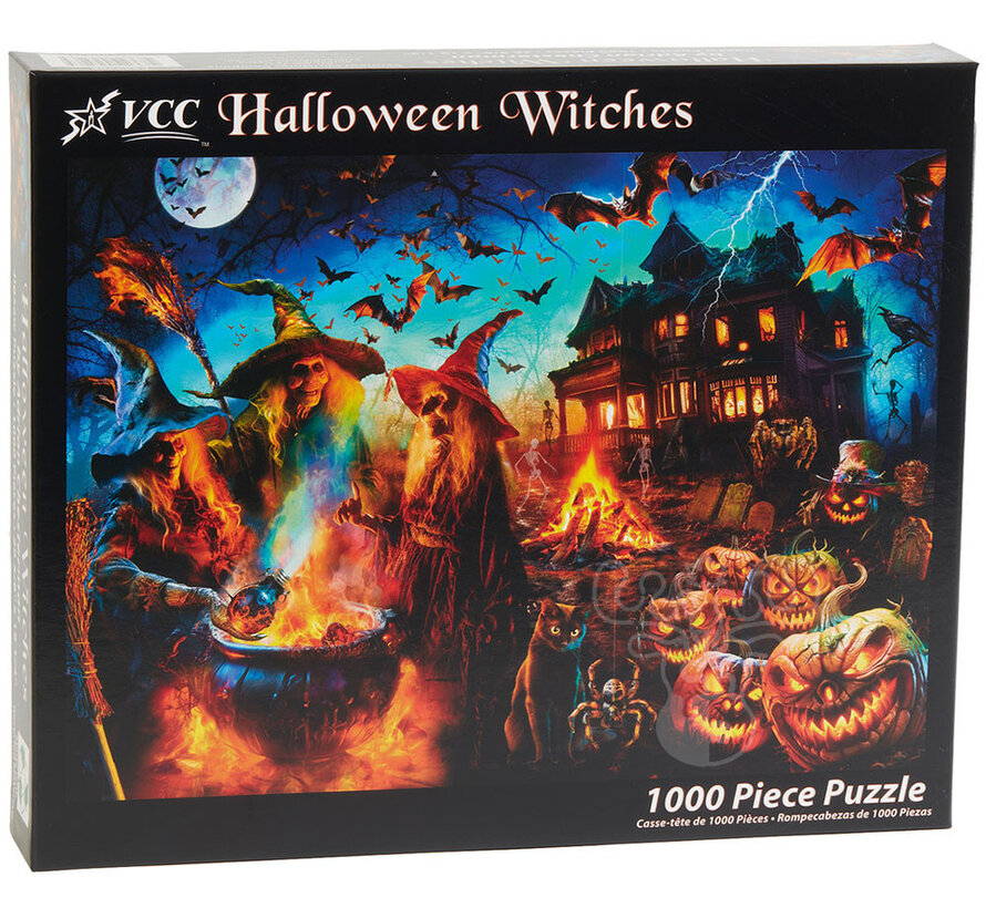 Vermont Christmas Co. Halloween Witches Puzzle 1000pcs