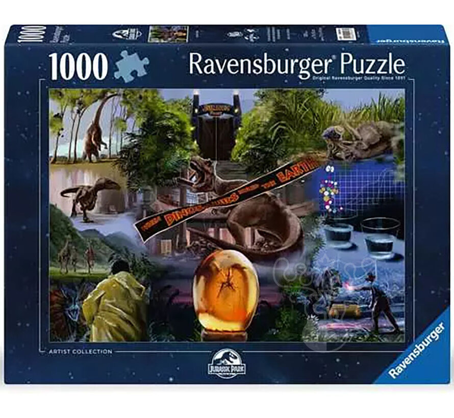 FINAL SALE Ravensburger Jurassic Park Puzzle 1000pcs