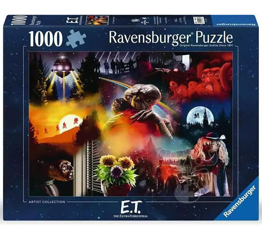 FINAL SALE Ravensburger E.T. The Extra-Terrestial Puzzle 1000pcs