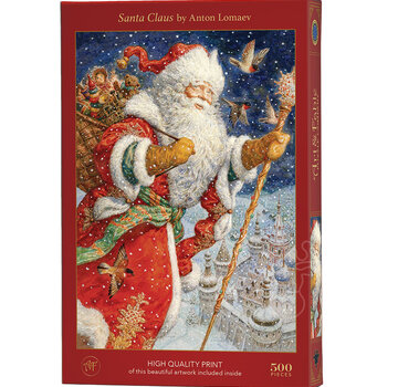 Art & Fable Puzzle Company Art & Fable Santa Claus Puzzle 500pcs