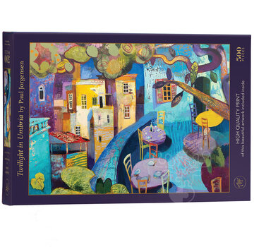 Art & Fable Puzzle Company Art & Fable Twilight in Umbria Puzzle 500pcs
