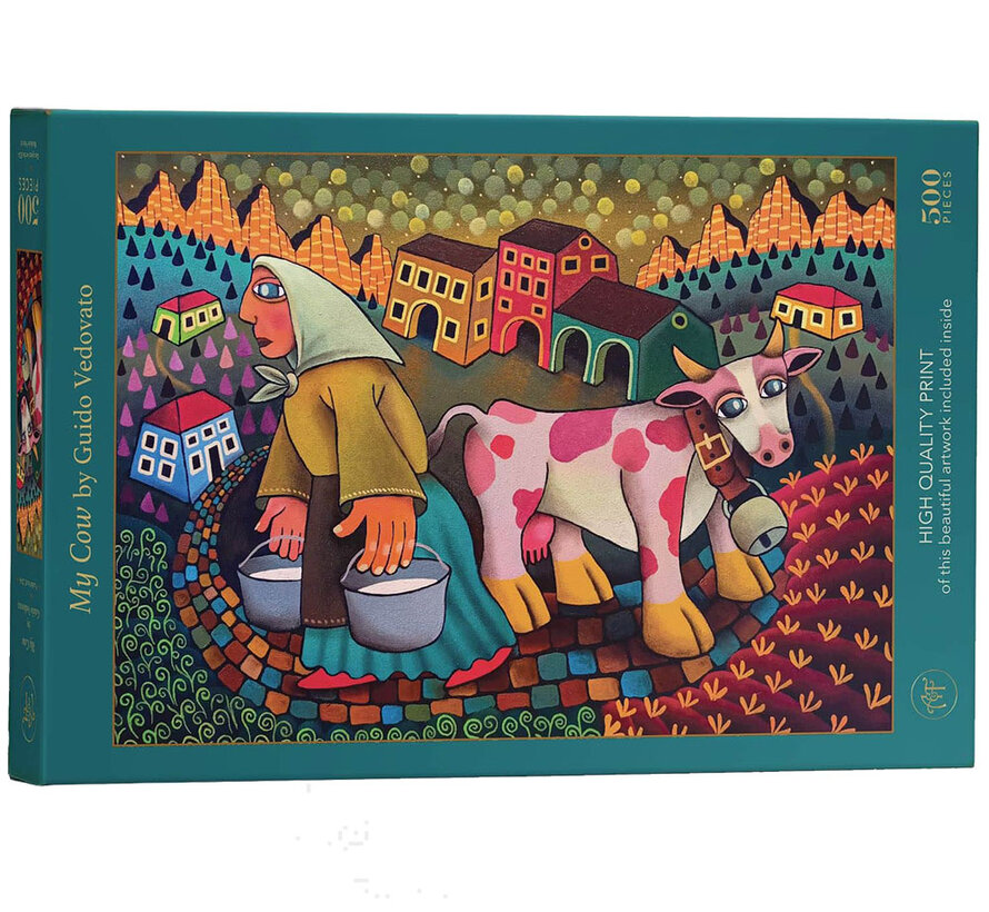 Art & Fable My Cow Puzzle 500pcs