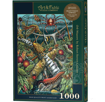 Art & Fable Puzzle Company Art & Fable Orb Weavers Puzzle 1000pcs