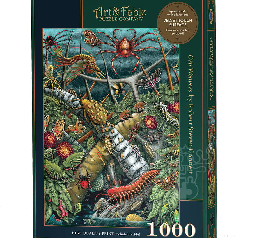 Art & Fable Orb Weavers Puzzle 1000pcs