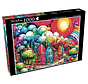 JaCaRou Chromatic Lane / Avenue colorée Puzzle 1000pcs