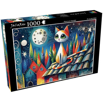 JaCaRou Puzzles JaCaRou Moonlight / Plein de lune Puzzle 1000pcs