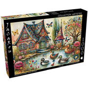 JaCaRou Puzzles JaCaRou Country Side Charm / Le charme de la campange Puzzle 1000pcs