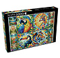 JaCaRou Stained Glass Jungle / Jungle en vitrail Puzzle 1000pcs