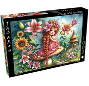 JaCaRou Puzzles FINAL SALE JaCaRou Rosy Reverie Puzzle 1000pcs