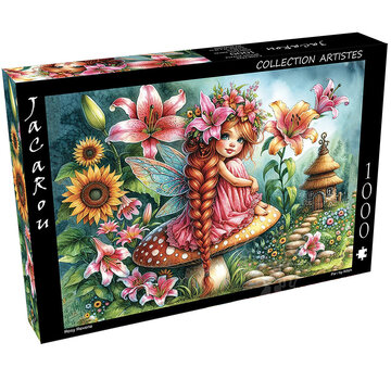 JaCaRou Puzzles FINAL SALE JaCaRou Rosy Reverie Puzzle 1000pcs