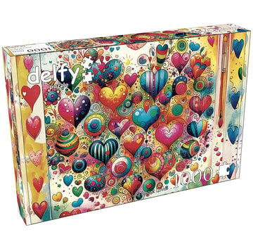 Delfy Delfy All About Love Puzzle 1000pcs