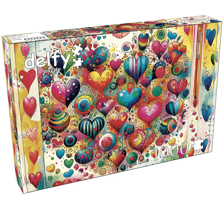 Delfy All About Love Puzzle 1000pcs