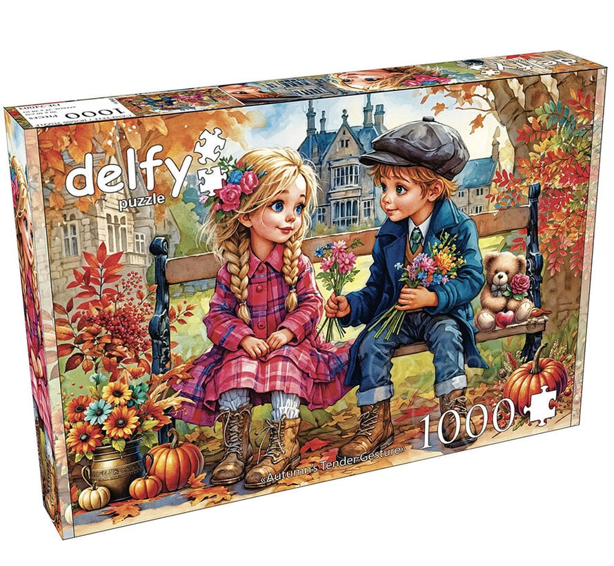 Delfy Autumn's Tender Gesture Puzzle 1000pcs