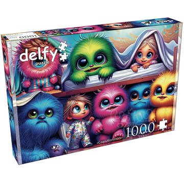 Delfy Delfy Cool Monsters Puzzle 1000pcs - Canada Only