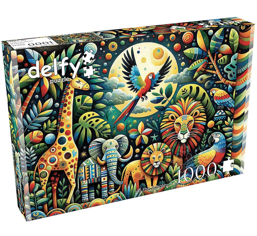 Delfy In the Jungle Puzzle 1000pcs