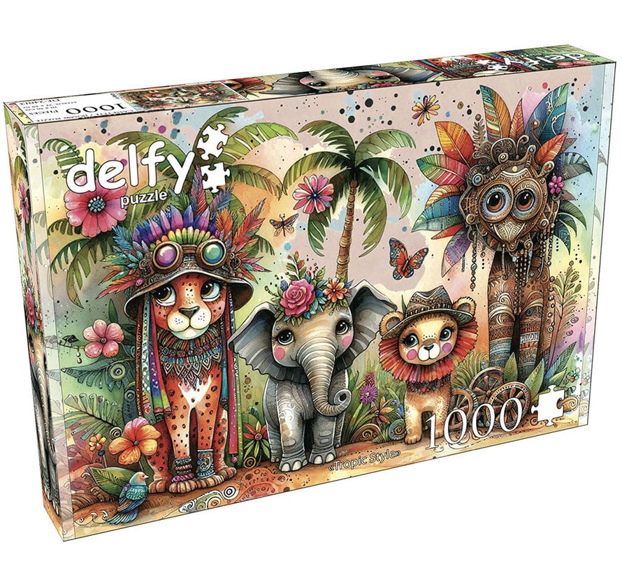 Delfy Tropic Style Puzzle 1000pcs