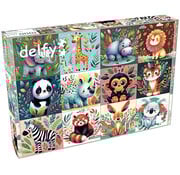 Delfy FINAL SALE Delfy Wildlife Diversity Puzzle 1000pcs - Canada Only
