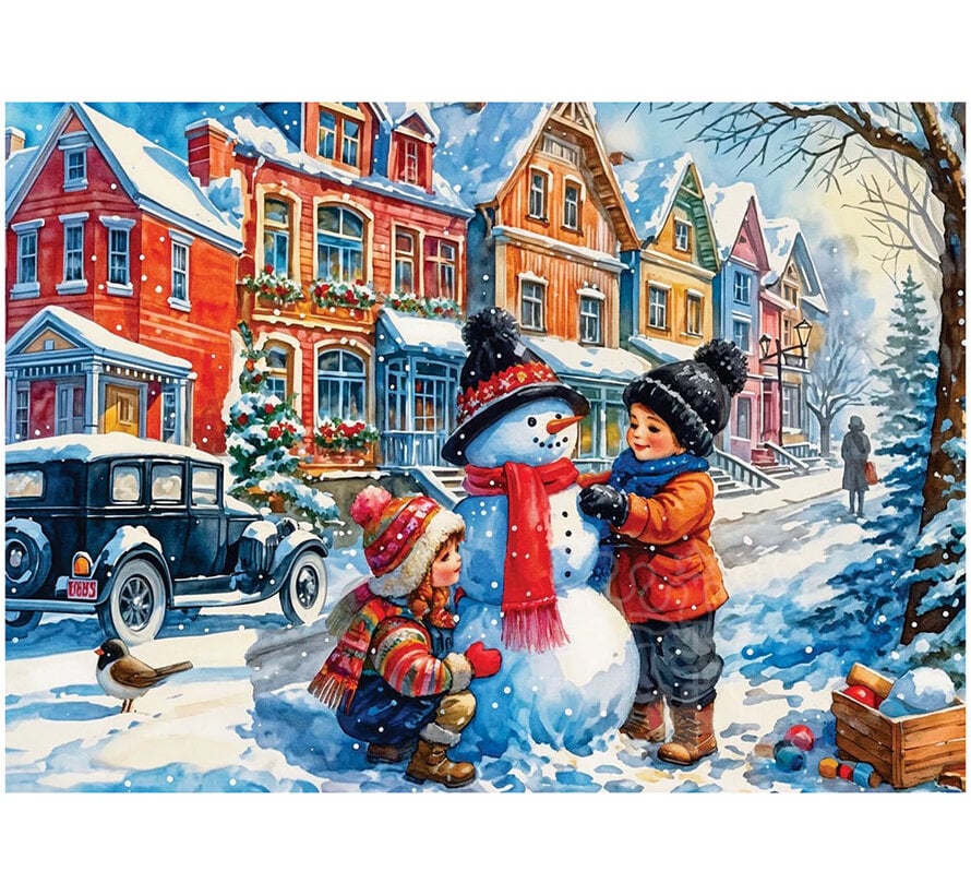 Delfy Winter Scene Puzzle 1000pcs