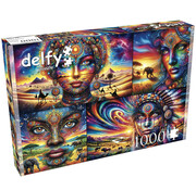 Delfy Delfy Wordly Godesses Puzzle 1000pcs - Canada Only