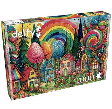 Delfy Delfy Sweet Houses in the Forest Puzzle 1000pcs