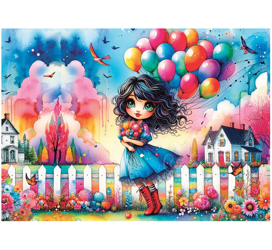 FINAL SALE Delfy Whispers of Wind Puzzle 1000pcs *