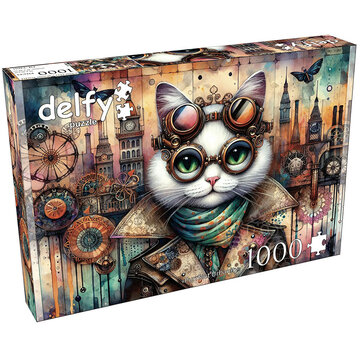 Delfy Delfy Purrfect Urbanity Puzzle 1000pcs - Canada Only