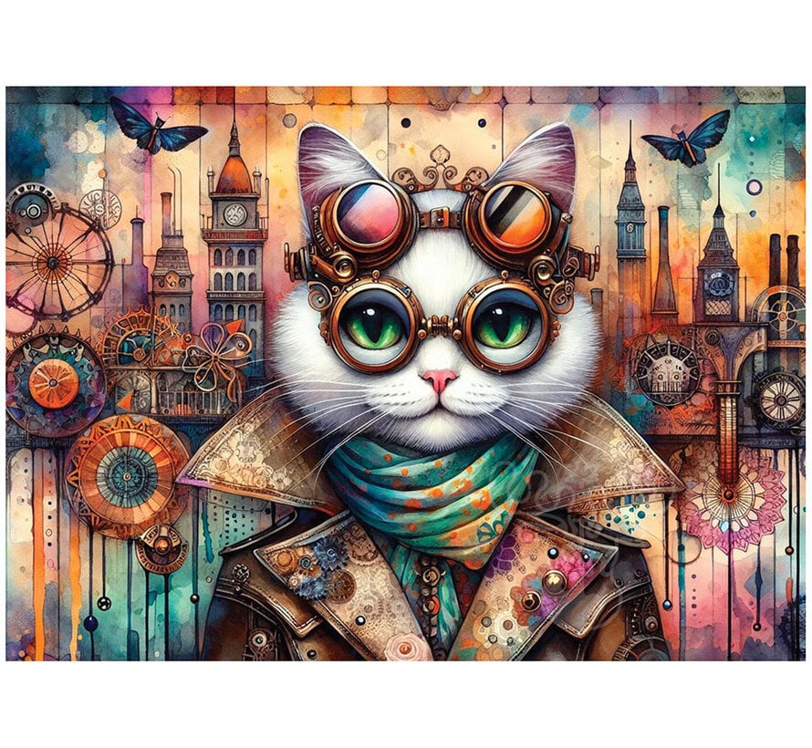 Delfy Purrfect Urbanity Puzzle 1000pcs