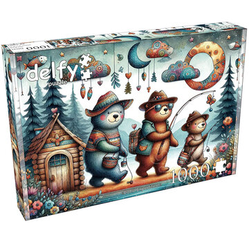 Delfy Delfy BoHo Expedition Puzzle 1000pcs - Canada Only
